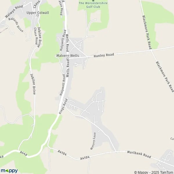 Map Hanley Swan map of Hanley Swan (WR8 0) and practical information